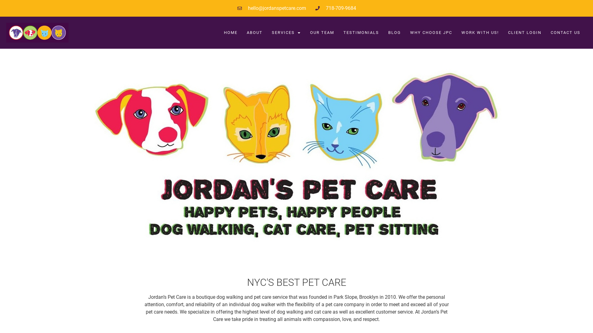 Jordan's Pet Care